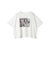 【SHIPS別注】81BRANCA: 5分袖 ロゴ・フォト TEE