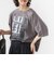 《予約》【SHIPS別注】81BRANCA: 5分袖 ロゴ・フォト TEE