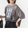 《予約》【SHIPS別注】81BRANCA: 5分袖 ロゴ・フォト TEE