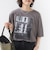 【SHIPS別注】81BRANCA: 5分袖 ロゴ・フォト TEE
