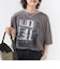 【SHIPS別注】81BRANCA: 5分袖 ロゴ・フォト TEE