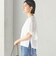《予約》〈洗濯機可能〉Sohana: シフリー 刺繍 レース スリーブ TEE