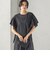 《予約》〈洗濯機可能〉Sohana: シフリー 刺繍 レース スリーブ TEE