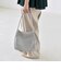 quaranciel: メッシュ タッセル トート バッグ