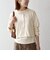 《予約》SHIPS any:〈洗濯機可能〉レイヤード ノースリ TEE × カーディガン セット