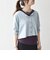 《予約》SHIPS any:〈洗濯機可能〉レイヤード ノースリ TEE × カーディガン セット