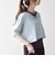 《予約》SHIPS any:〈洗濯機可能〉レイヤード ノースリ TEE × カーディガン セット