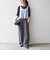 《予約》SHIPS any:〈洗濯機可能〉レイヤード ロングスリーブ TEE × タンク セット
