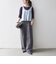 《予約》SHIPS any:〈洗濯機可能〉レイヤード ロングスリーブ TEE × タンク セット