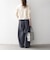 《予約》SHIPS any:〈洗濯機可能〉バレル デニム パンツ［SHIPS any DENIM］