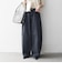 《予約》SHIPS any:〈洗濯機可能〉バレル デニム パンツ［SHIPS any DENIM］