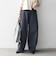 《予約》SHIPS any:〈洗濯機可能〉バレル デニム パンツ［SHIPS any DENIM］