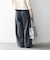 《予約》SHIPS any:〈洗濯機可能〉バレル デニム パンツ［SHIPS any DENIM］
