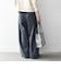 《予約》SHIPS any:〈洗濯機可能〉バレル デニム パンツ［SHIPS any DENIM］