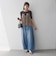 《予約》SHIPS any:〈洗濯機可能〉バレル デニム パンツ［SHIPS any DENIM］