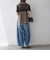 《予約》SHIPS any:〈洗濯機可能〉バレル デニム パンツ［SHIPS any DENIM］