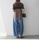 《予約》SHIPS any:〈洗濯機可能〉バレル デニム パンツ［SHIPS any DENIM］
