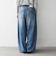 《予約》SHIPS any:〈洗濯機可能〉バレル デニム パンツ［SHIPS any DENIM］