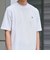 【WEB限定】SHIPS:〈汗染み拡散〉カノコ  ワンポイント Tシャツ