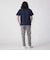 【WEB限定】SHIPS: ワンポイント ロゴ バーズアイ Tシャツ