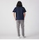 【WEB限定】SHIPS: ワンポイント ロゴ バーズアイ Tシャツ