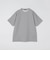 【WEB限定】SHIPS: ワンポイント ロゴ バーズアイ Tシャツ
