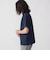 【WEB限定】SHIPS: ワンポイント ロゴ バーズアイ Tシャツ