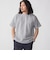 【WEB限定】SHIPS: ワンポイント ロゴ バーズアイ Tシャツ