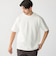 SHIPS: 膨れジャカード ヘリンボーン ショートスリーブ Tシャツ