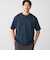 SHIPS: 膨れジャカード ヘリンボーン ショートスリーブ Tシャツ