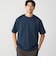 SHIPS: 膨れジャカード ヘリンボーン ショートスリーブ Tシャツ