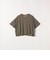 《予約》SHIPS any:〈手洗い可能〉リバークロス ハーフ スリーブ ワイド TEE