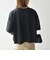 《予約》SHIPS any:〈手洗い可能〉リバークロス ハーフ スリーブ ワイド TEE