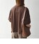 《予約》SHIPS any:〈手洗い可能〉リバークロス ハーフ スリーブ ワイド TEE