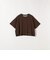 《予約》SHIPS any:〈手洗い可能〉リバークロス ハーフ スリーブ ワイド TEE