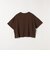 《予約》SHIPS any:〈手洗い可能〉リバークロス ハーフ スリーブ ワイド TEE