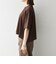 《予約》SHIPS any:〈手洗い可能〉リバークロス ハーフ スリーブ ワイド TEE