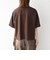 《予約》SHIPS any:〈手洗い可能〉リバークロス ハーフ スリーブ ワイド TEE