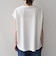 《予約》SHIPS Colors:〈接触冷感・UVカット〉フレンチスリーブ SOLENNE ロゴT◆
