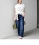 《予約》SHIPS Colors:〈接触冷感・UVカット〉フレンチスリーブ SOLENNE ロゴT◆