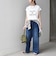 《予約》SHIPS Colors:〈接触冷感・UVカット〉フレンチスリーブ SOLENNE ロゴT◆