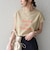 《予約》SHIPS Colors:〈接触冷感・UVカット〉フレンチスリーブ SOLENNE ロゴT◆