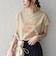 《予約》SHIPS Colors:〈接触冷感・UVカット〉フレンチスリーブ SOLENNE ロゴT◆