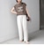 《予約》SHIPS Colors:〈接触冷感・UVカット〉フレンチスリーブ SOLENNE ロゴT◆