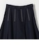 《予約》SHIPS any:〈洗濯機可能〉チノ ステッチ フレア プリーツ スカート