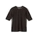 〈手洗い可能〉ストレッチ フラワー レース TEE