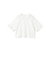 《予約》フラワー モチーフ カットワーク レース ショート スリーブ TEE