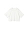 《予約》フラワー モチーフ カットワーク レース ショート スリーブ TEE