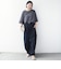 《予約》フラワー モチーフ カットワーク レース ショート スリーブ TEE