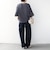《予約》フラワー モチーフ カットワーク レース ショート スリーブ TEE